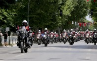 İstanbul’da motorize polis ekiplerinden 19 Mayıs’a özel şehir turu