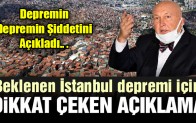 Prof. Ercan’dan Dikkat Çeken Açıklama