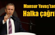 Mansur Yavaş’tan halka çağrı