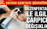 ABD’nin en önemli sağlık kurumu Covid-19 uyarısını değiştirdi