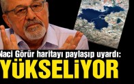 Prof. Dr. Naci Görür haritayı paylaşıp uyardı
