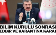 Bakan Koca’dan karantina ve tedbir açıklaması