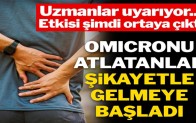 Bilim insanları Omicron varyantının geçmeyen semptomunu açıkladı