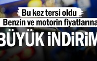 Benzin ve motorin fiyatlarına büyük indirim