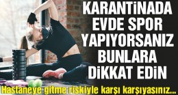 Evde spor yaparken sakatlanmamak için öneriler
