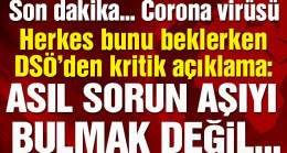 Dünya Sağlık Örgütü’nden flaş aşı açıklaması