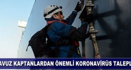 Kılavuz kaptanların korona virüs önlemleri böyle görüntülendi