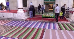 Kuzey Makedonya’da camilerde bayram namazı kılındı