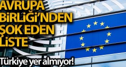 AB seyahat listesini açıkladı