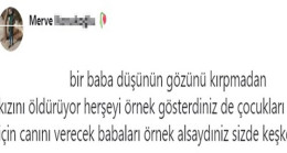 Babası öldürmeden bu notu paylaşmış: