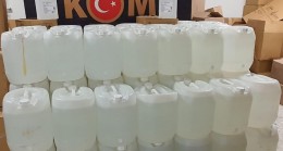 Başkentte etil alkol operasyonu