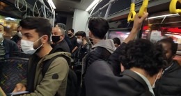 Halk otobüsünde kalabalık tartışması