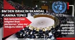BM’den İsrail’in ilhak planına tepki:
