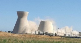 İsrail’de soğutma kulesi çöktü