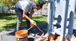Mamak’ın parkları yenileniyor