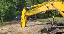 Ordu’da sağanak sonrası sel ve heyelan