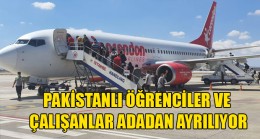 Pakistanlı öğrenciler ve çalışanlar adadan ayrılıyor