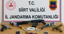 Siirt’te silah kaçakçılığı operasyonu