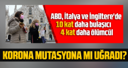Koronavirüs araştırmada mutasyon sonucu daha etkili görüldü