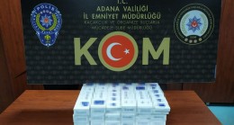 Adana’da kaçakçılık operasyonu