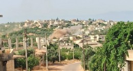 Esad rejimi Hama’yı vurdu: 2 yaralı