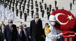 30 Ağustos Zafer Bayramı: Cumhurbaşkanı Erdoğan, Anıtkabir’de düzenlenen törene katıldı