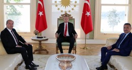 Cumhurbaşkanı Erdoğan, KKTC Başbakanı Tatar’ı kabul etti
