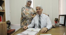 Şehit babası okuma azmiyle üçüncü üniversite diplomasını aldı