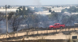 Antalya’da kırsal alanda yangın