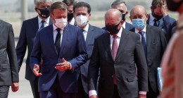 Fransa Cumhurbaşkanı Macron, Bağdat’ta