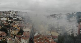 Eyüpsultan’da kokutan yangın