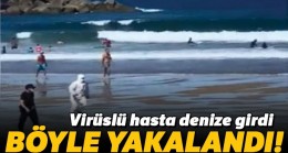 İspanya’da denize giren Covid-19 hastası kadına gözaltı