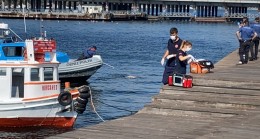 Haliç’te ceset şoku