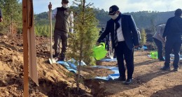 5 bin fidan toprakla buluştu
