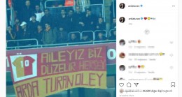 Arda Turan’dan Galatasaray paylaşımı