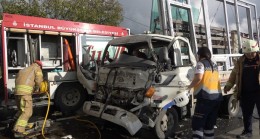Arnavutköy’de feci kaza: 3 yaralı