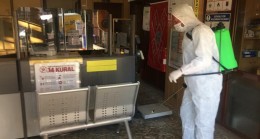 Dumlupınar’da dezenfekte çalışmaları