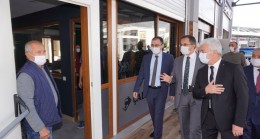 Finike toptancı halinde sezon açıldı