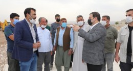 Haliliye kırsalına halı saha