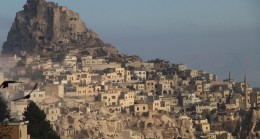 Kapadokya güne sis ile başladı