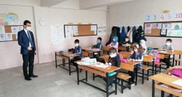 Kaymakam Şan’dan okul ziyareti