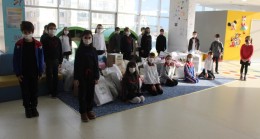 Minik kalplerden büyük destek