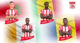 Sivasspor’da 4 futbolcuya milli davet