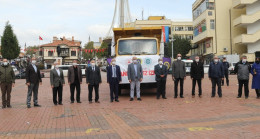 Tavşanlı’dan İzmir’e yardım tırı