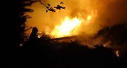 Trabzon’da korkutan yangın