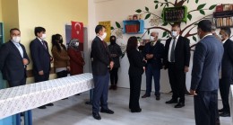Usta öğreticilerden liseye kütüphane