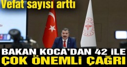 Sağlık Bakanı Koca’dan Çok Önemli Çağrı