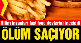 Korkutan rapor: Fast-food yiyeceklerindeki kimyasallar ölüm saçıyor