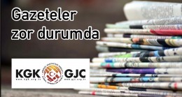 KGK: Yazılı medya çok zor durumda