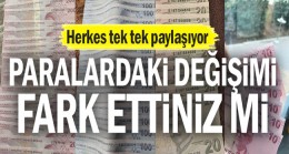 Paralardaki değişimi fark ettiniz mi…